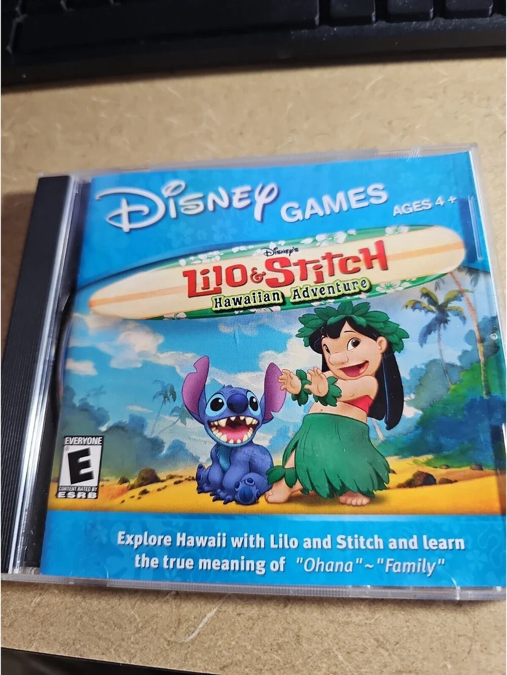 Video Game PC Disney Lilo & Stich Hawaiian Adventure Ages 4+